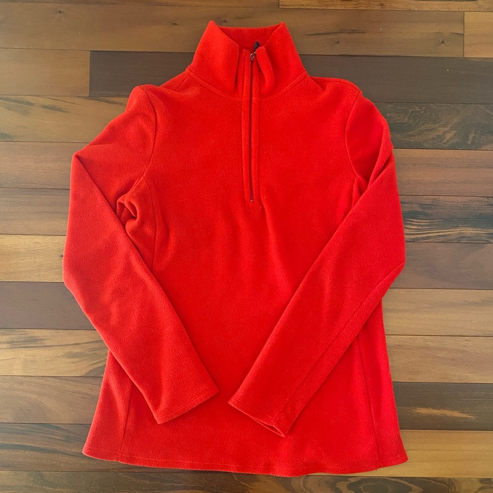 [GAP] Red Fleece Top